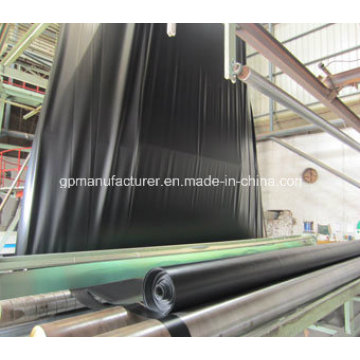 Le stockage en plastique imperméable de haute qualité d&#39;eau de barrage projette le prix de Geomembrane de HDPE de 1.5mm